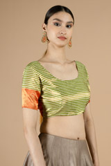 Green Stripe BlouseDSC08679 copy